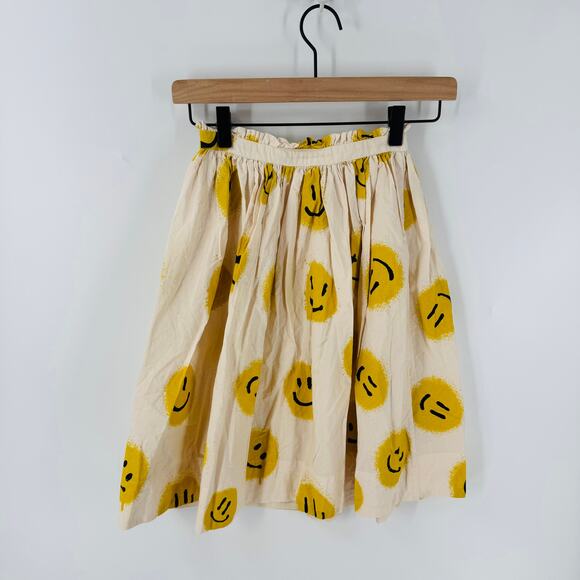 Molo “Happy Together” Skirt Smiley Face Print Organic Cotton Size 110/116 (5–6Y) - Picture 2 of 7